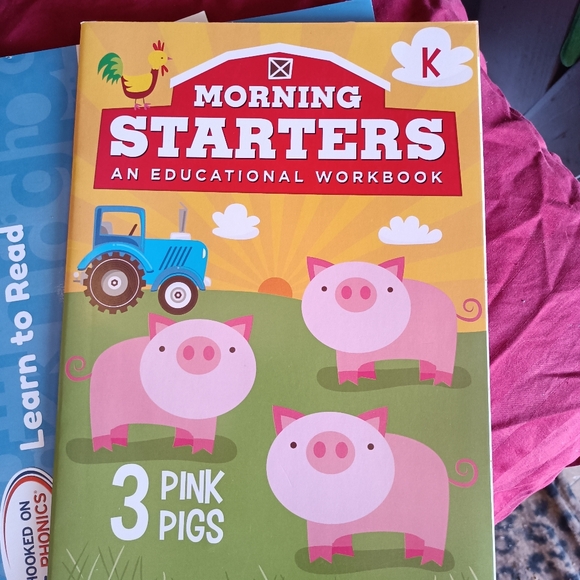 5/$25 Kids Homeschool Curriculum Workbook Summer Reading Kindergarten Math - Picture 2 of 8